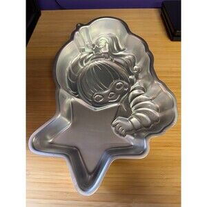 Vintage Wilton Rainbow Brite Cake Pan 1983 Hallmark Aluminum Character Mold